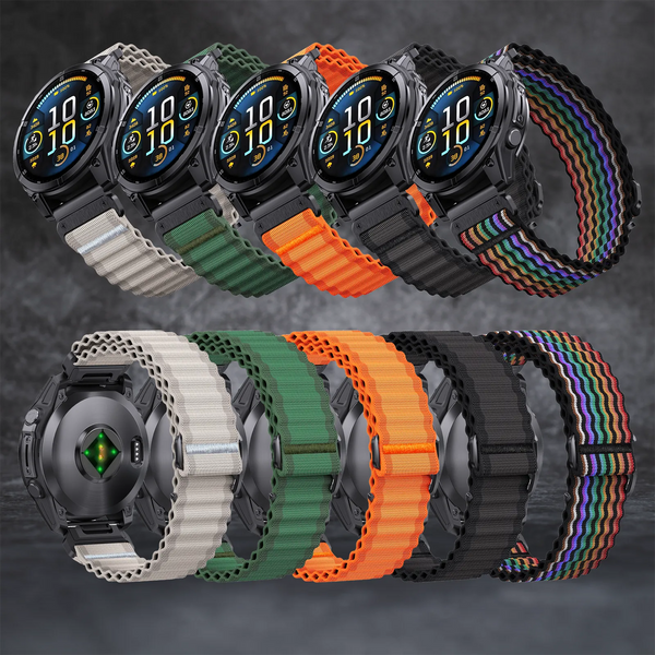 Wolfband Garmin Trace Nylon Loop 22 mm