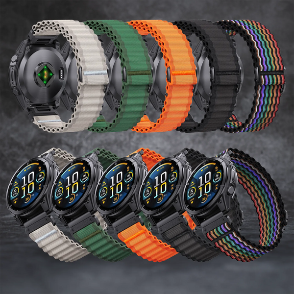 Wolfband Garmin Trace Nylon Loop 22 mm