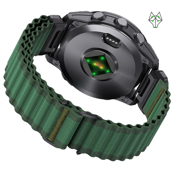 Wolfband Garmin Trace Nylon Loop 22 mm