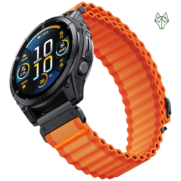 Wolfband Garmin Trace Nylon Loop 22 mm