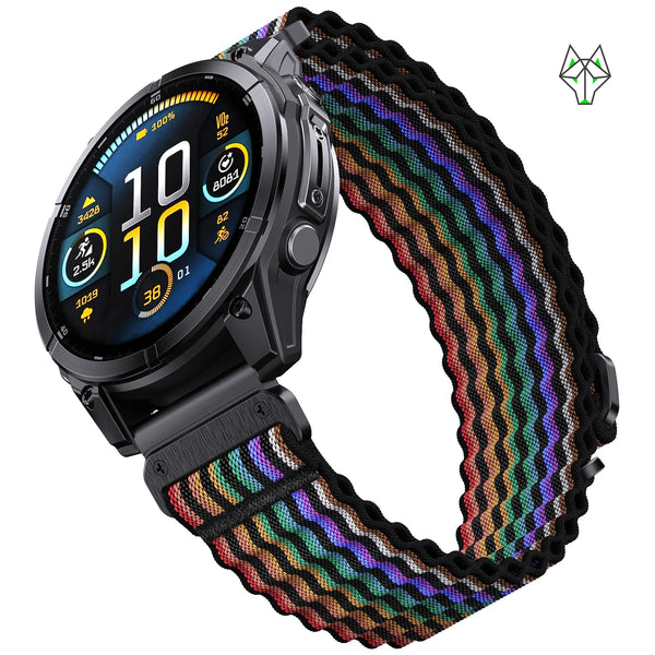 Wolfband Garmin Trace Nylon Loop 22 mm