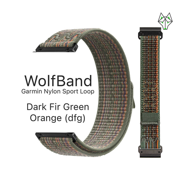 Nylonová športová slučka WolfBand Garmin 26 mm