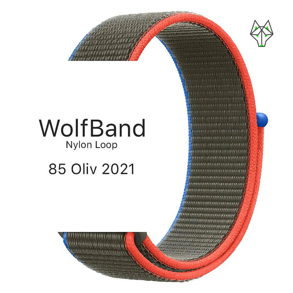 WolfBand νάιλον βρόχος 44/45/46/49 mm