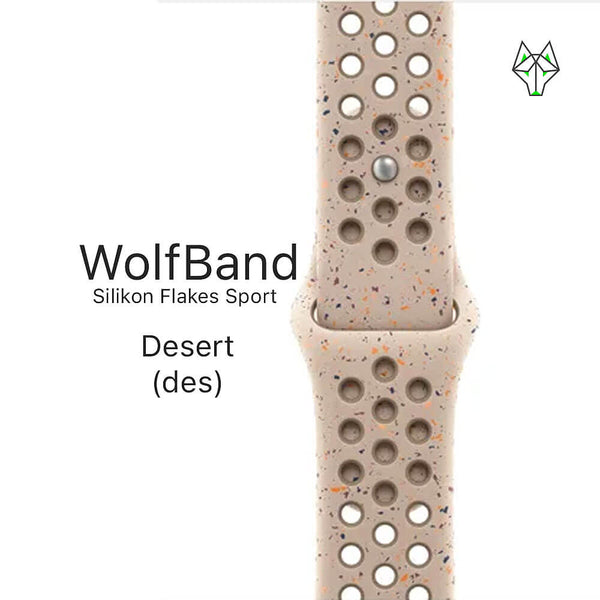 WolfBand Silicone Vlokken Sportlus
