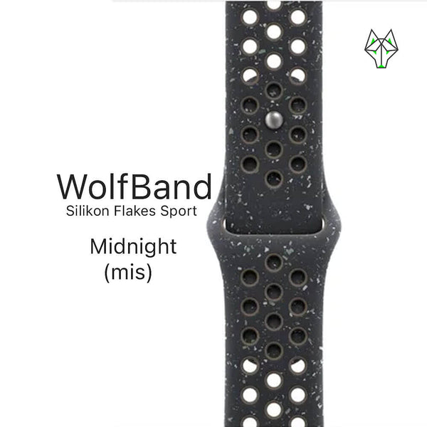 WolfBand Silicone Vlokken Sportlus