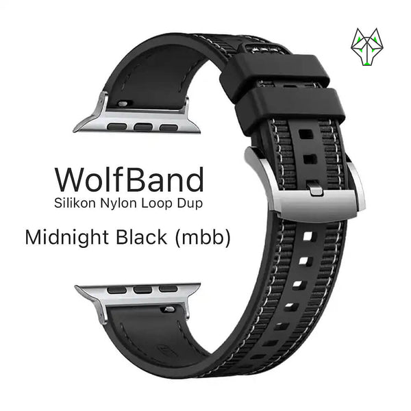 WolfBand Nylon Silikon Loop Duo