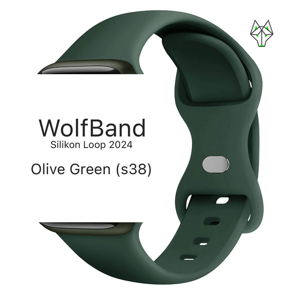 WolfBand Silikonska Unicolor Loop 2024