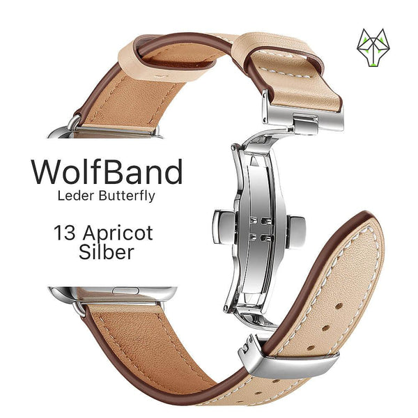 WolfBand Leder Butterfly - WolfProtect.de