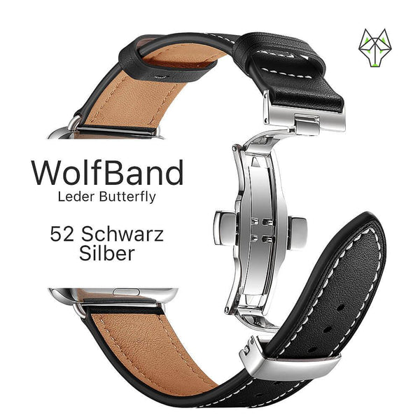 WolfBand Leder Butterfly - WolfProtect.de