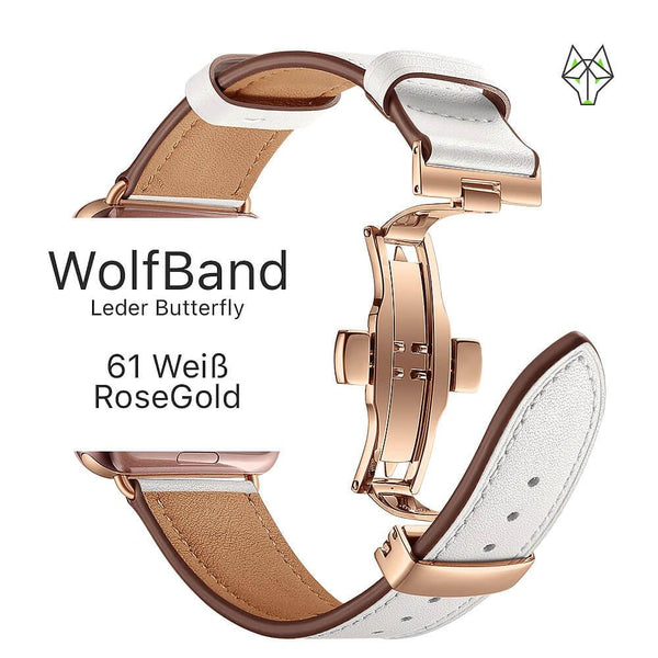 WolfBand Leder Butterfly - WolfProtect.de