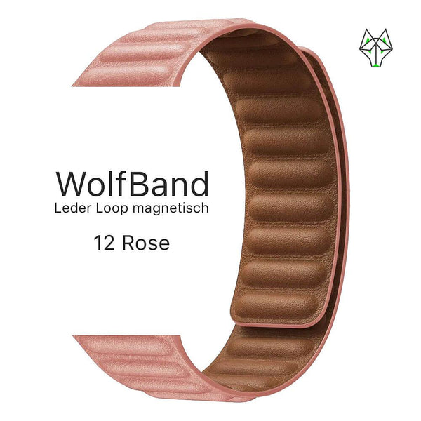 WolfBand Leder Loop magnetisch - WolfProtect.de