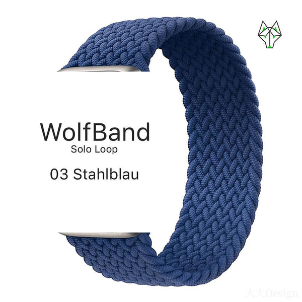 WolfBand Solo Loop Unicolor 42/44/45/49 mm - WolfProtect.de