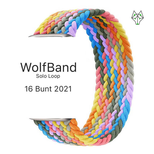 WolfBand Solo Loop Multicolor 38/40/41mm - WolfProtect.de