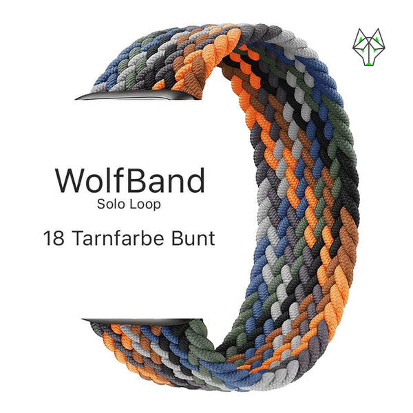 WolfBand Solo Loop Multicolor 38/40/41mm - WolfProtect.de