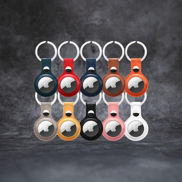 WolfTag PU Schlüsselanhänger für AirTag - WolfProtect.de