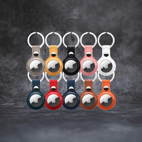 WolfTag PU Schlüsselanhänger für AirTag - WolfProtect.de