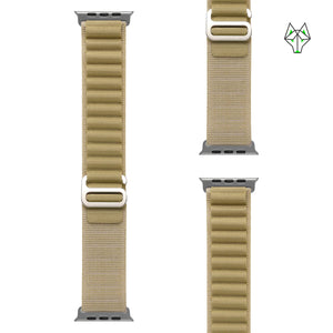 WolfBand Alpine Loop - stříbrná řada - 38/40/41/42 mm