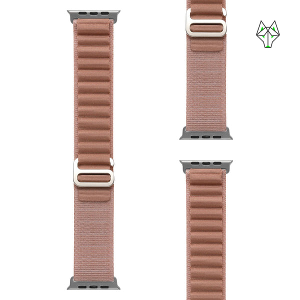 WolfBand Alpine Loop - Serie Argento - 38/40/41/42 mm