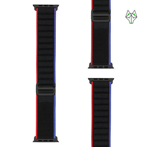 WolfBand Alpine Loop - Serie Negra - 44/45/46/49 mm