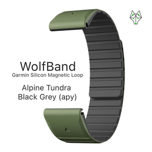 WolfBand Magnetická silikónová slučka 22 mm