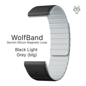 WolfBand Magnetická silikónová slučka 22 mm