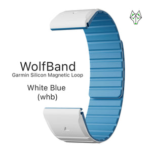 WolfBand Magnetická silikónová slučka 22 mm
