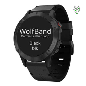 WolfBand Garmin Δερμάτινο 26mm