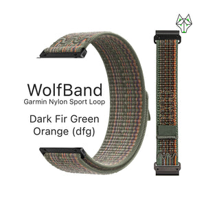 Nylonová športová slučka WolfBand Garmin 22 mm