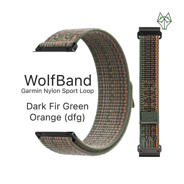 WolfBand Garmin Nylon Sport Loop 26 mm