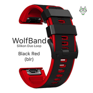 Wolfband Garmin Silicone Duo Sportlus 22 mm