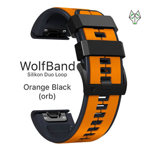 Wolfband Garmin Silicone Duo Sportlus 22 mm