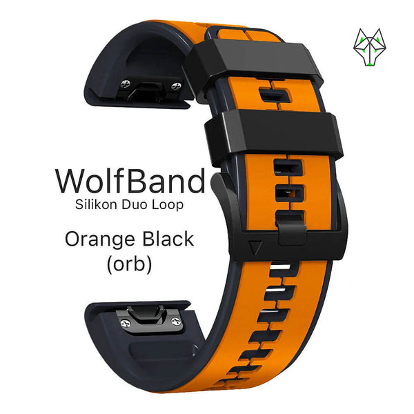 WolfBand Garmin Silikon Duo Sport Loop 26 mm