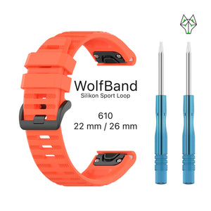 WolfBand Garmin Silicone Sport Loop 20 mm