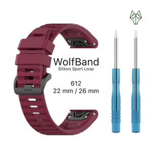 WolfBand Garmin Silicone Sport Loop 20 mm