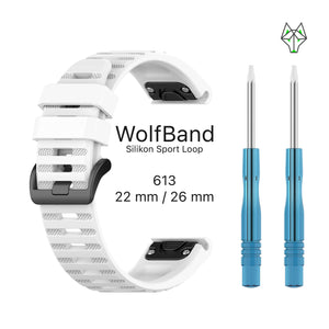 WolfBand Garmin Silicone Sport Loop 20 mm