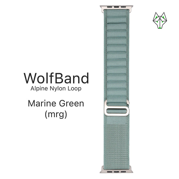 Lazo de nylon alpino WolfBand 38/40/41 mm