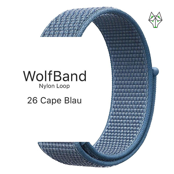 Fita de nylon WolfBand 42/44/45/49 mm