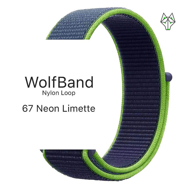 Fita de nylon WolfBand 42/44/45/49 mm