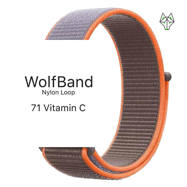 Fita de nylon WolfBand 42/44/45/49 mm