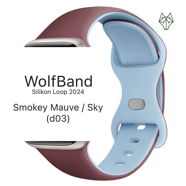 Wolfband Silicone Duo Kleurlus 2024