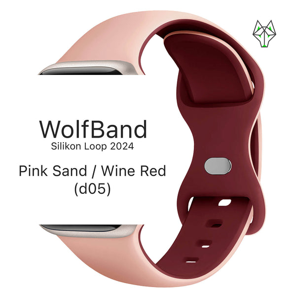 Wolfband Silicone Duo Kleurlus 2024