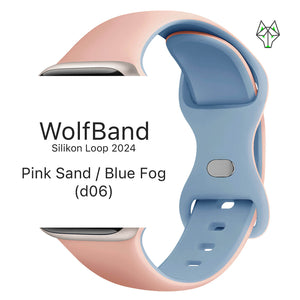 Wolfband Silicone Duo Kleurlus 2024
