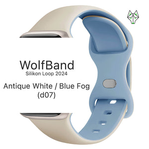 Wolfband Silicone Duo Kleurlus 2024