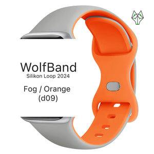 Wolfband Silicone Duo Kleurlus 2024