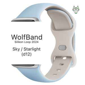 Wolfband Silicone Duo Kleurlus 2024