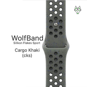 WolfBand Silicone Vlokken Sportlus