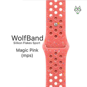WolfBand Silicone Vlokken Sportlus