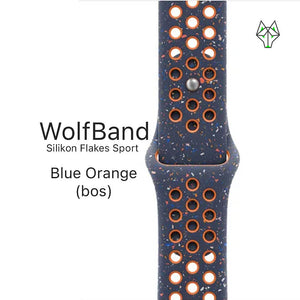 WolfBand Silicone Vlokken Sportlus