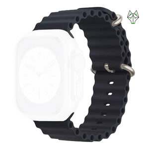 WolfBand silikoni meri yksivärinen silmukka