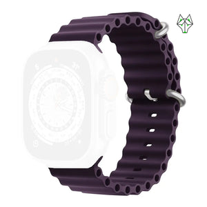 WolfBand silikoni meri yksivärinen silmukka